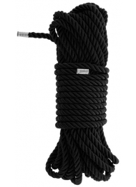 Черная веревка для бондажа BONDAGE ROPE - 10 м. - Dream Toys - купить с доставкой в Братске