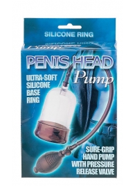 Помпа на головку фаллоса Penis Head Pump - Seven Creations - в Братске купить с доставкой