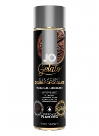 Лубрикант с ароматом шоколада JO GELATO DECADENT DOUBLE CHOCOLATE - 120 мл. - System JO - купить с доставкой в Братске