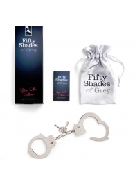 Металлические наручники Metal Handcuffs - Fifty Shades of Grey - купить с доставкой в Братске