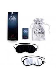 Набор из двух масок на глаза Soft Blindfold Twin Pack - Fifty Shades of Grey - купить с доставкой в Братске