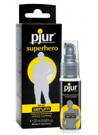 Сыворотка-пролонгатор pjur SUPERHERO Delay Serum - 20 мл. - Pjur - купить с доставкой в Братске