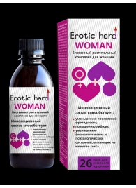 Женский биогенный концентрат для повышения либидо Erotic hard Woman - 250 мл. - Erotic Hard - купить с доставкой в Братске