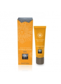 Возбуждающий интимный гель STIMULATION GEL Ginger   Cinnamon - 30 мл. - Shiatsu - купить с доставкой в Братске