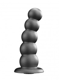 Черная насадка-плаг на харнесс PLATINUM 9 - 24 см. - LOVETOY (А-Полимер) - купить с доставкой в Братске