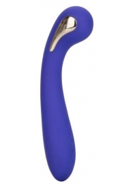 Фиолетовый вибромассажер с электростимуляцией Intimate Estim Petite G Wand - 19 см. - California Exotic Novelties - купить с доставкой в Братске