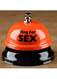 Настольный звонок RING FOR SEX - Сима-Ленд - купить с доставкой в Братске