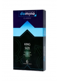Презервативы увеличенного размера DOMINO Classic King size - 6 шт. - Domino - купить с доставкой в Братске