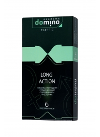 Презервативы с пролонгирующим эффектом DOMINO Classic Long action - 6 шт. - Domino - купить с доставкой в Братске