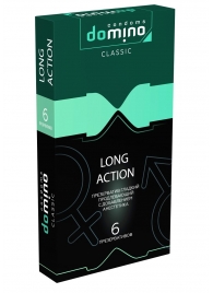 Презервативы с пролонгирующим эффектом DOMINO Classic Long action - 6 шт. - Domino - купить с доставкой в Братске