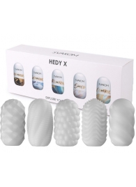 Набор из 5 мастурбаторов Hedy X5 Mixed - Svakom - в Братске купить с доставкой