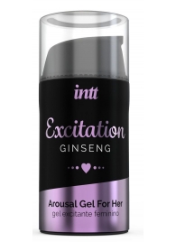 Женский возбуждающий интимный гель Excitation Ginseng - 15 мл. - INTT - купить с доставкой в Братске