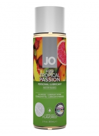 Лубрикант на водной основе с ароматом тропических фруктов JO Flavored Tropical Passion - 60 мл. - System JO - купить с доставкой в Братске