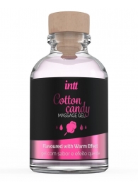 Массажный гель с согревающим эффектом Cotton Candy - 30 мл. - INTT - купить с доставкой в Братске