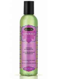 Массажное масло Naturals Island Passion Berry с ароматом тропических фруктов - 236 мл. - Kama Sutra - купить с доставкой в Братске