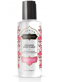 Гель-лубрикант на водной основе Divine Nectars Strawberry Dream с ароматом клубники - 150 мл. - Kama Sutra - купить с доставкой в Братске