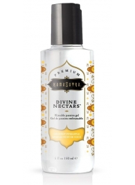 Гель-лубрикант на водной основе Divine Nectars Vanilla с ароматом ванили - 150 мл. - Kama Sutra - купить с доставкой в Братске