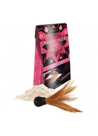 Пудра для тела Honey Dust Body Powder с ароматом клубники - 28 гр. - Kama Sutra - купить с доставкой в Братске
