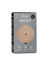 Пеньковая веревка для связывания Hemp Rope - 5 м. - Easy toys - купить с доставкой в Братске