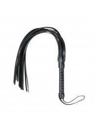 Черный флоггер Flogger Whip - 46 см. - Easy toys - купить с доставкой в Братске