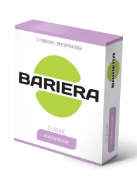 Классические презервативы Bariera Classic - 3 шт. - Bariera - купить с доставкой в Братске