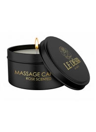 Массажная свеча с ароматом розы Massage Candle Rose Scented - 100 гр. - Shots Media BV - купить с доставкой в Братске