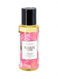 Массажное масло Pleasure Lab Delicate с ароматом пиона и пачули - 50 мл. - Pleasure Lab - купить с доставкой в Братске