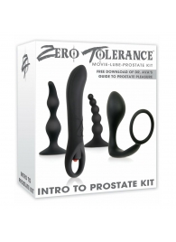 Набор стимуляторов простаты Intro To Prostate Kit - Zero Tolerance - в Братске купить с доставкой