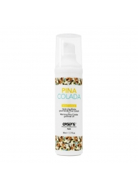 Разогревающее массажное масло с ароматом пина колада Gourmet Pina Colada - 50 мл. - Exsens - купить с доставкой в Братске