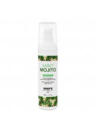 Разогревающее массажное масло с ароматом мохито Gourmet Mint Mojito - 50 мл. - Exsens - купить с доставкой в Братске