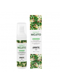 Разогревающее массажное масло с ароматом мохито Gourmet Mint Mojito - 50 мл. - Exsens - купить с доставкой в Братске