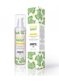 Разогревающее массажное масло Gourmet Spearmint Organic с органическими ингредиентами - 50 мл. - Exsens - купить с доставкой в Братске