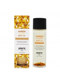 Органическое массажное масло AMBER JOJOBA - 100 мл. - Exsens - купить с доставкой в Братске