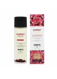 Органическое массажное масло GARNET ARGAN - 100 мл. - Exsens - купить с доставкой в Братске