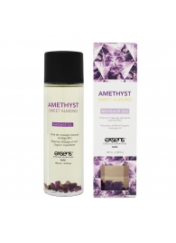 Органическое массажное масло AMETHYST SWEET ALMOND - 100 мл. - Exsens - купить с доставкой в Братске