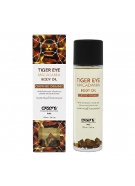 Органическое массажное масло TIGER EYE MACADAMIA - 100 мл. - Exsens - купить с доставкой в Братске