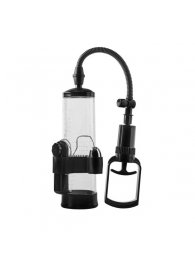 Прозрачная вакуумная помпа с вибрацией Vibrating Penis Pump - Dream Toys - в Братске купить с доставкой