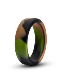 Эрекционное кольцо камуфляжной расцветки Silicone Camo Cock Ring - Blush Novelties - в Братске купить с доставкой