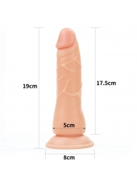 Женский страпон Easy Strapon Set 7.5 - 19 см. - Lovetoy - купить с доставкой в Братске