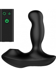 Черный вибратор-ротатор для стимуляции простаты Nexus Revo Air - Nexus Range - в Братске купить с доставкой