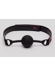 Кляп-шар на двусторонних ремешках Reversible Silicone Ball Gag - Fifty Shades of Grey - купить с доставкой в Братске