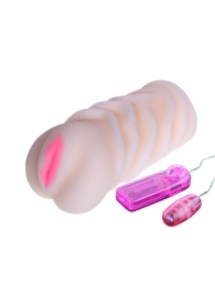 Вибрирующий мастурбатор со входом-вагиной - Baile - в Братске купить с доставкой