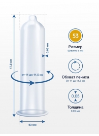 Презервативы MY.SIZE размер 53 - 10 шт. - My.Size - купить с доставкой в Братске