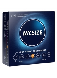Презервативы MY.SIZE размер 57 - 3 шт. - My.Size - купить с доставкой в Братске