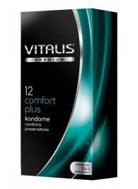 Контурные презервативы VITALIS PREMIUM comfort plus - 12 шт. - Vitalis - купить с доставкой в Братске
