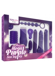 Эротический набор Toy Joy Mega Purple - Toy Joy - купить с доставкой в Братске