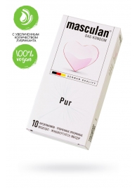 Супертонкие презервативы Masculan Pur - 10 шт. - Masculan - купить с доставкой в Братске