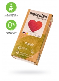 Экологически чистые презервативы Masculan Organic - 10 шт. - Masculan - купить с доставкой в Братске