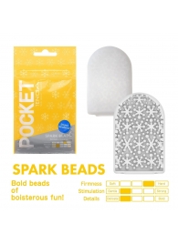Карманный мастурбатор Spark Beads - Tenga - в Братске купить с доставкой