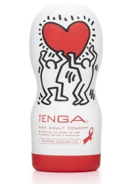 Мастурбатор Keith Haring Cup Deep Throat - Tenga - в Братске купить с доставкой